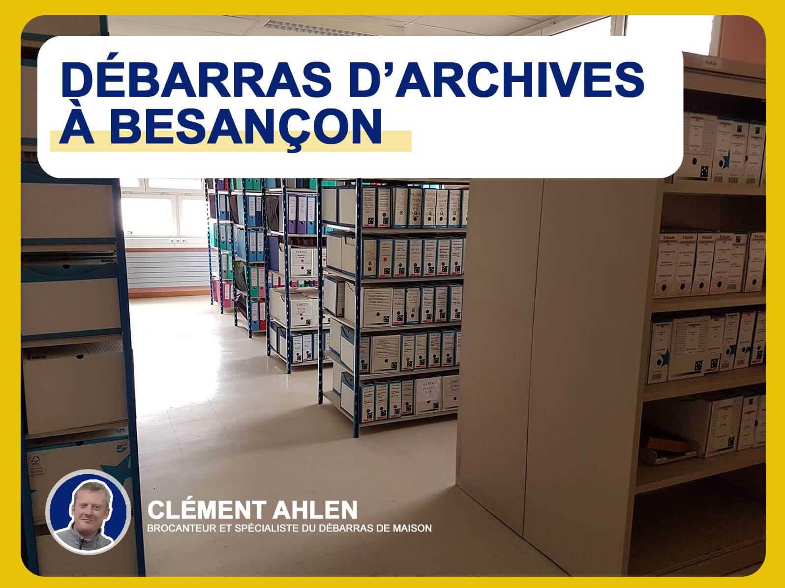 Débarras d’archives