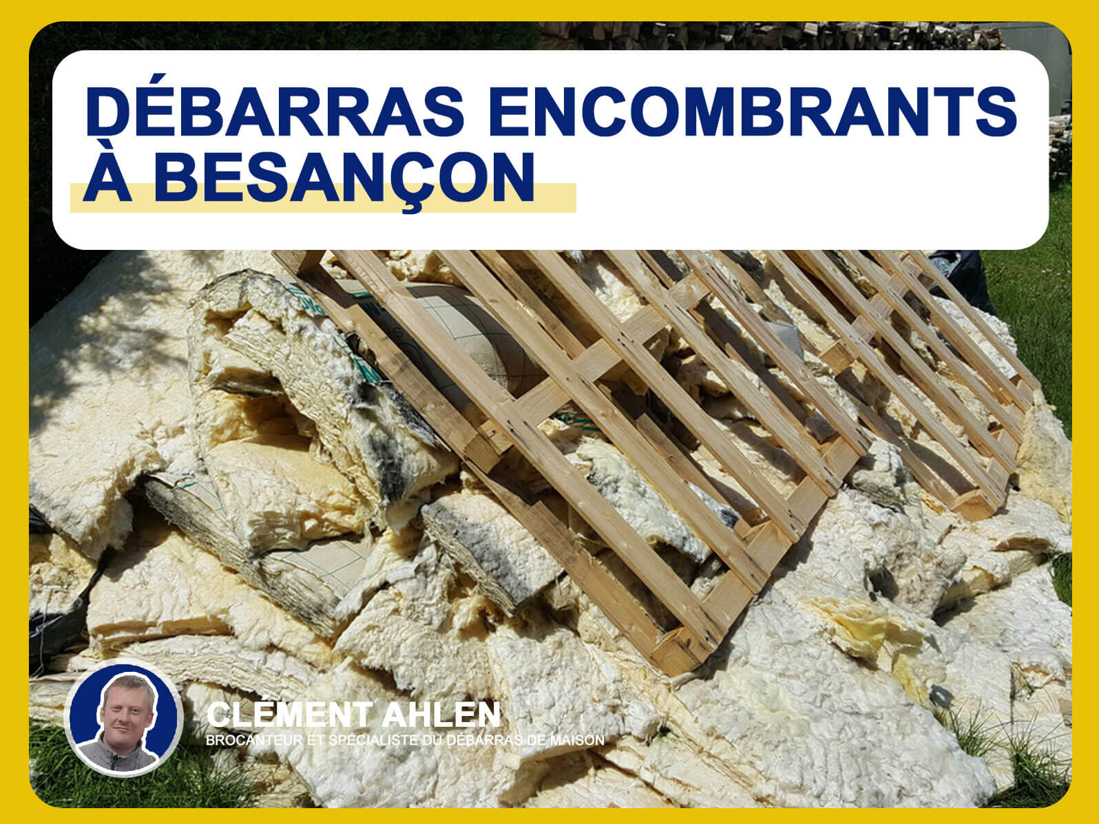 Débarras encombrants chantier