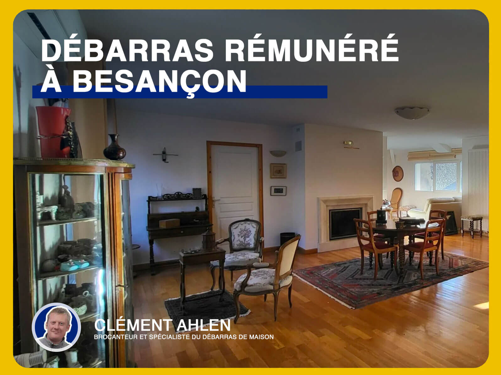 Débarras rémunéré à Besançon : un appartement vendu avec son contenu