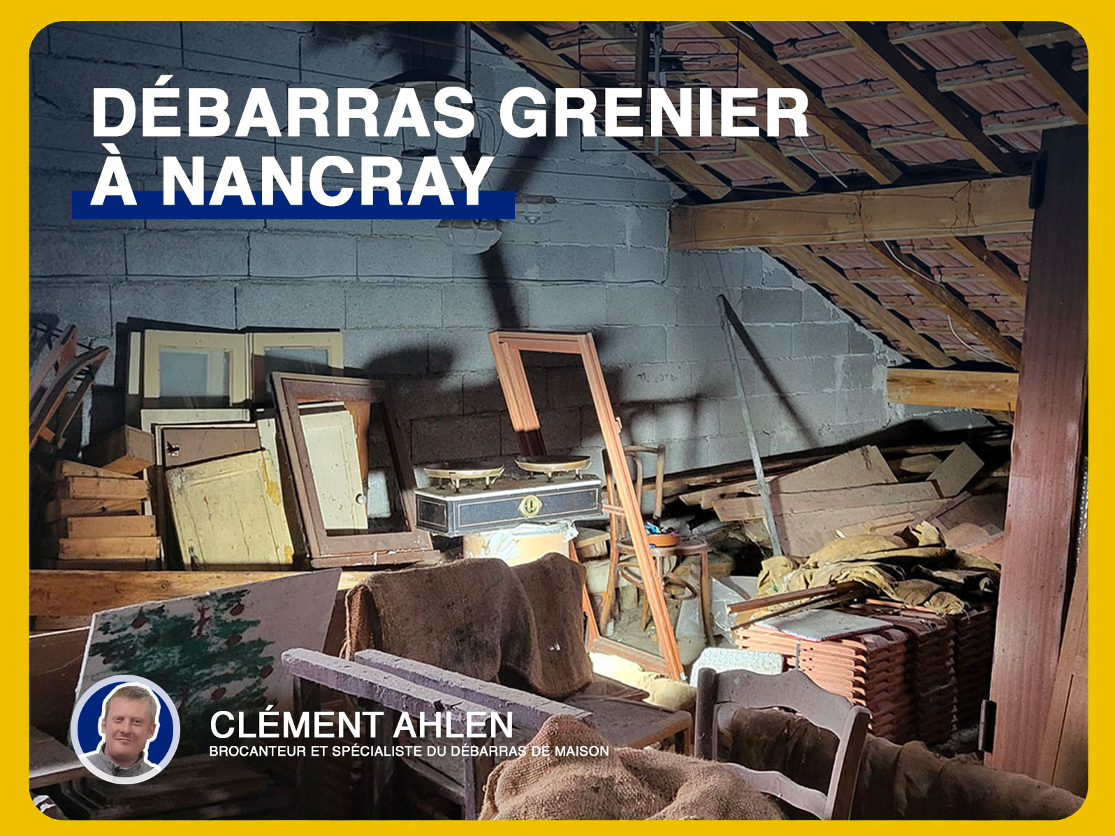 Débarras complet d’une maison à Nancray