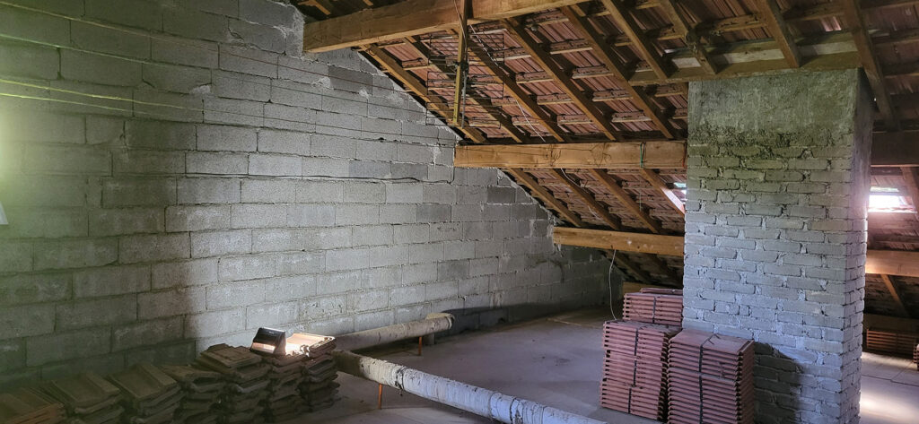 rangement après débarras d'une maison à Nancray