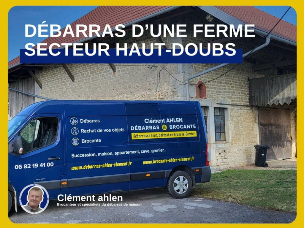 débarras ferme haut doubs