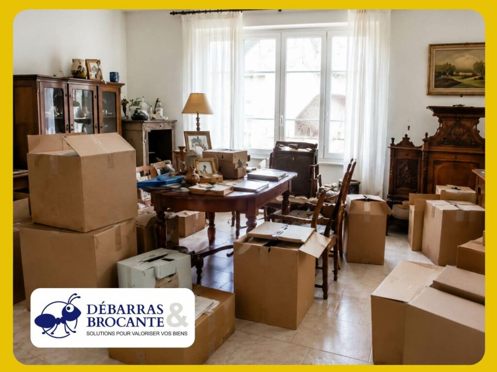 Vider une maison après une succession